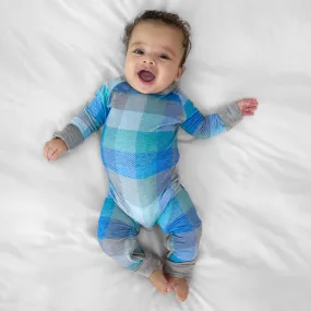 Arctic Plaid Crescent Zippy
