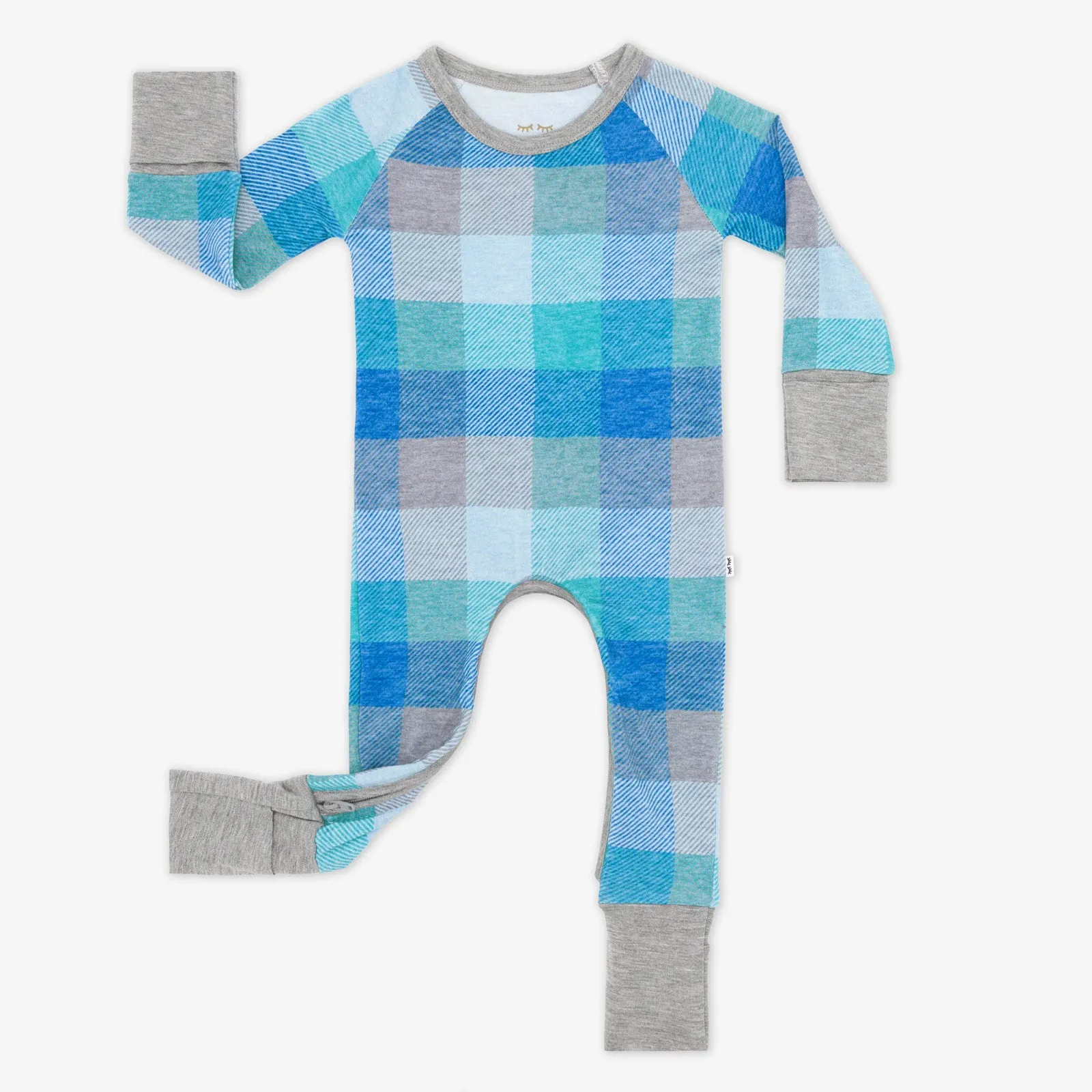 Arctic Plaid Crescent Zippy