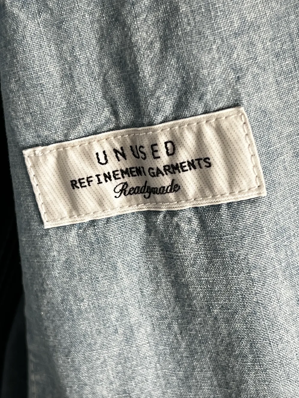 Belted Chambray Kimono Robe