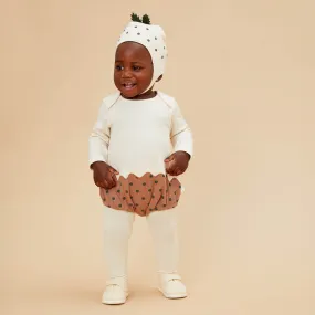 Christmas Pudding Bloomer Romper