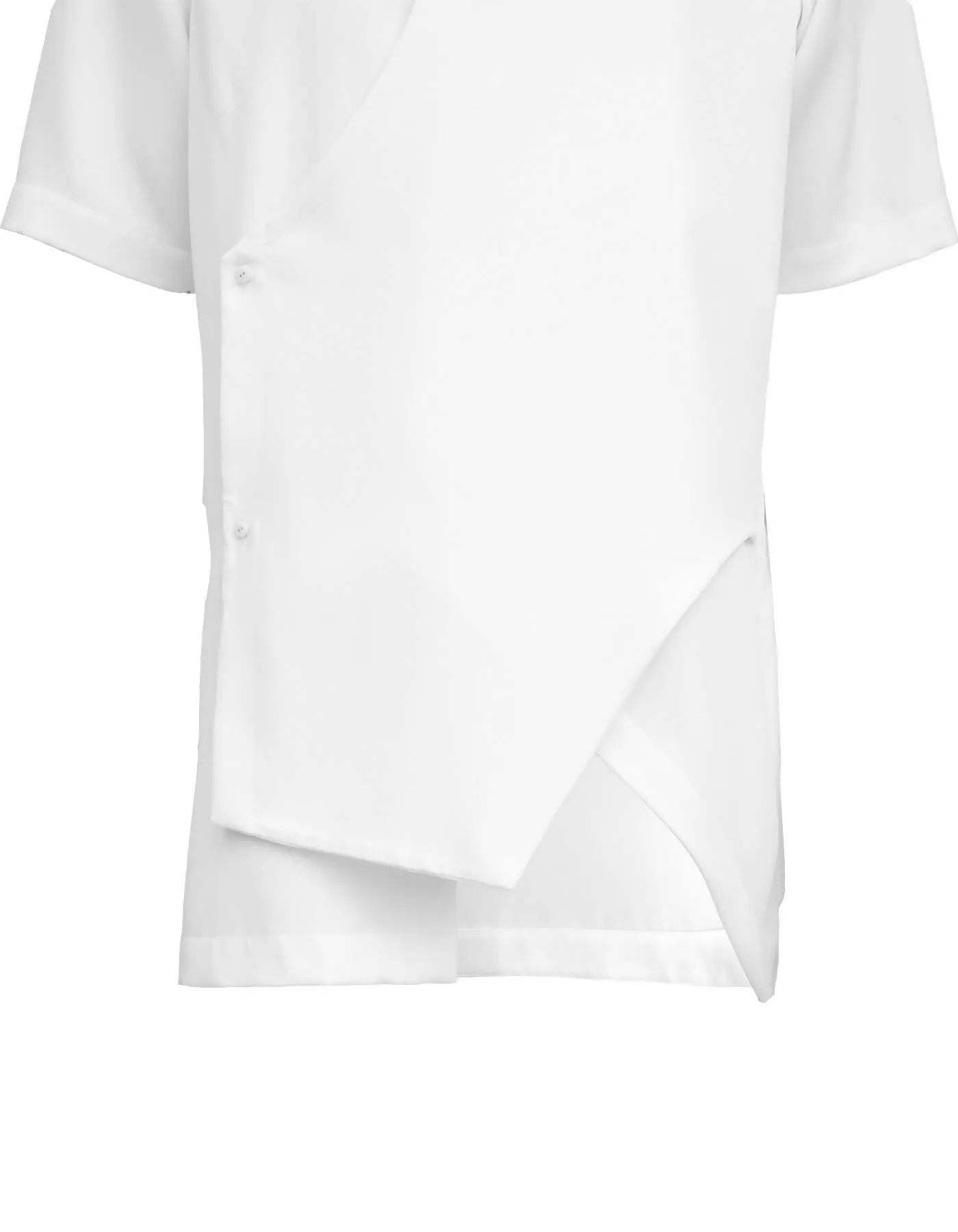 Deconstructed Chef's Uniform Multilayer Shirt