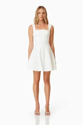 Elliatt Sonnet Day Dress in Ivory