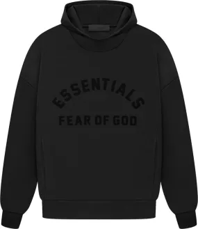 Essentials - Hoodie - Jet Black