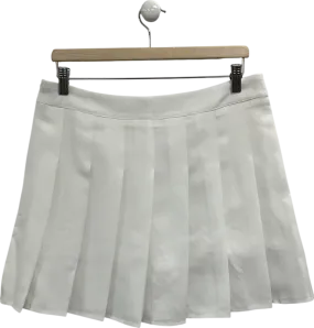 Fashion New Quality White Pleated Skirt UK XXL