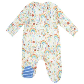 Footed pajamas- sun shower