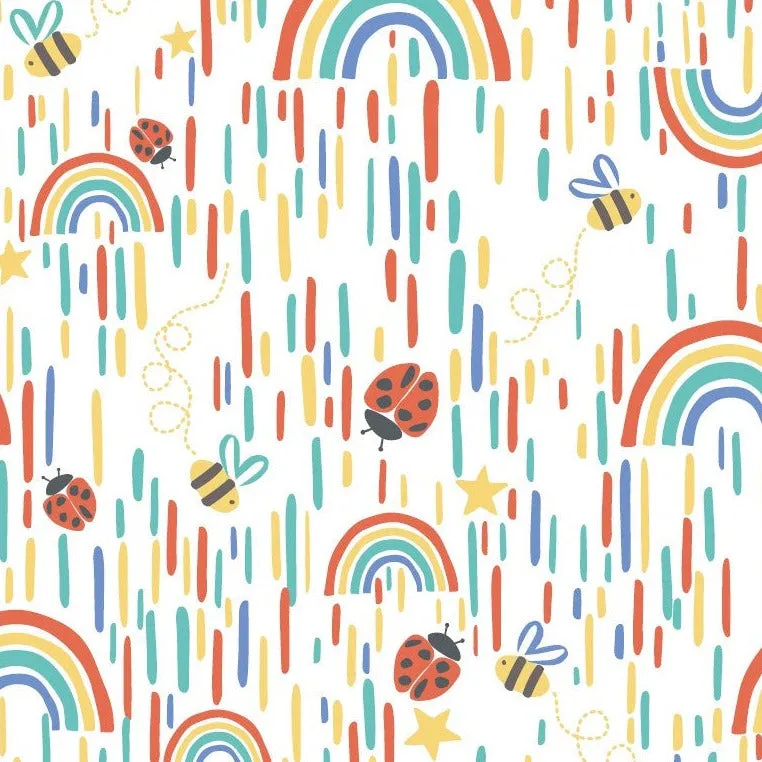 Footed pajamas- sun shower