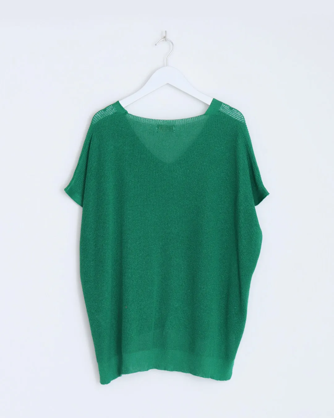 Ingrid V-Neck Tank Top - Green