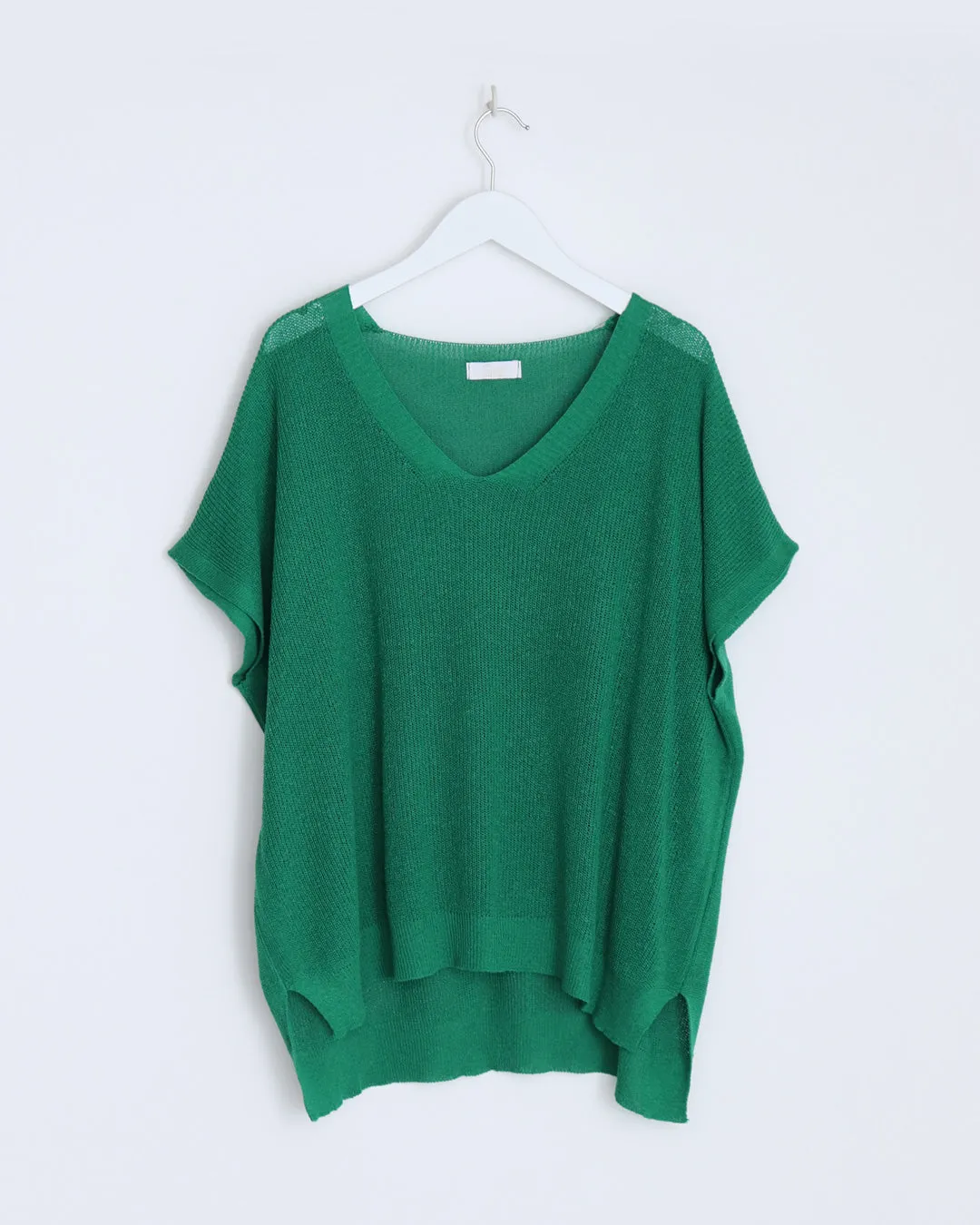 Ingrid V-Neck Tank Top - Green