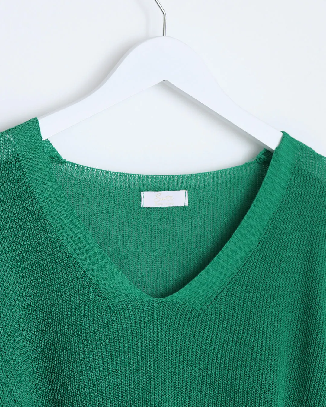 Ingrid V-Neck Tank Top - Green
