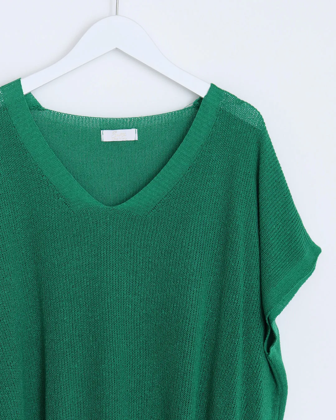 Ingrid V-Neck Tank Top - Green
