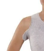 Knit-Rite - Unisex Seamless Vest Torso Interface for Brace - V-Neck with Double Axilla Flaps