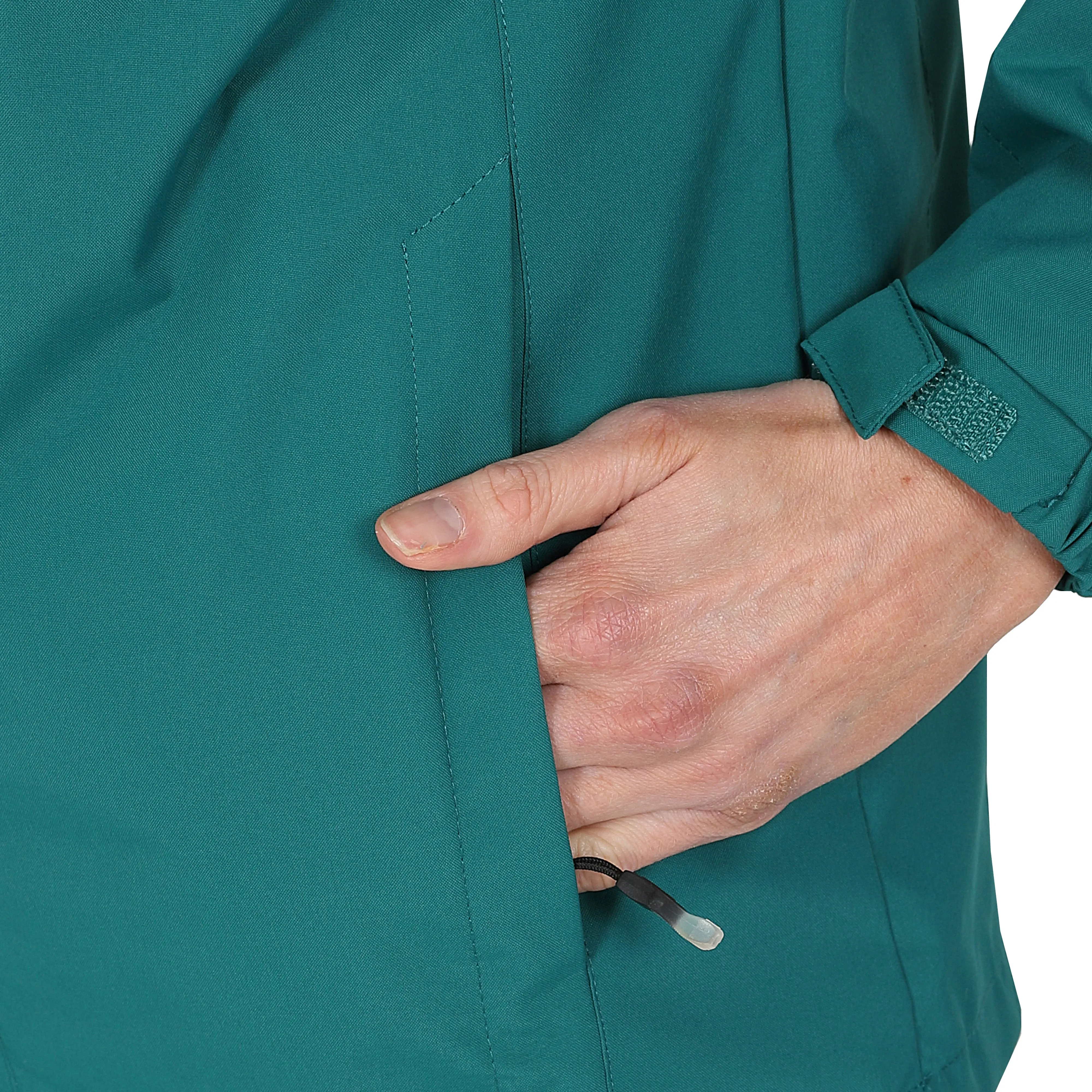 Ladies Waterproof Rain Jacket - Teal