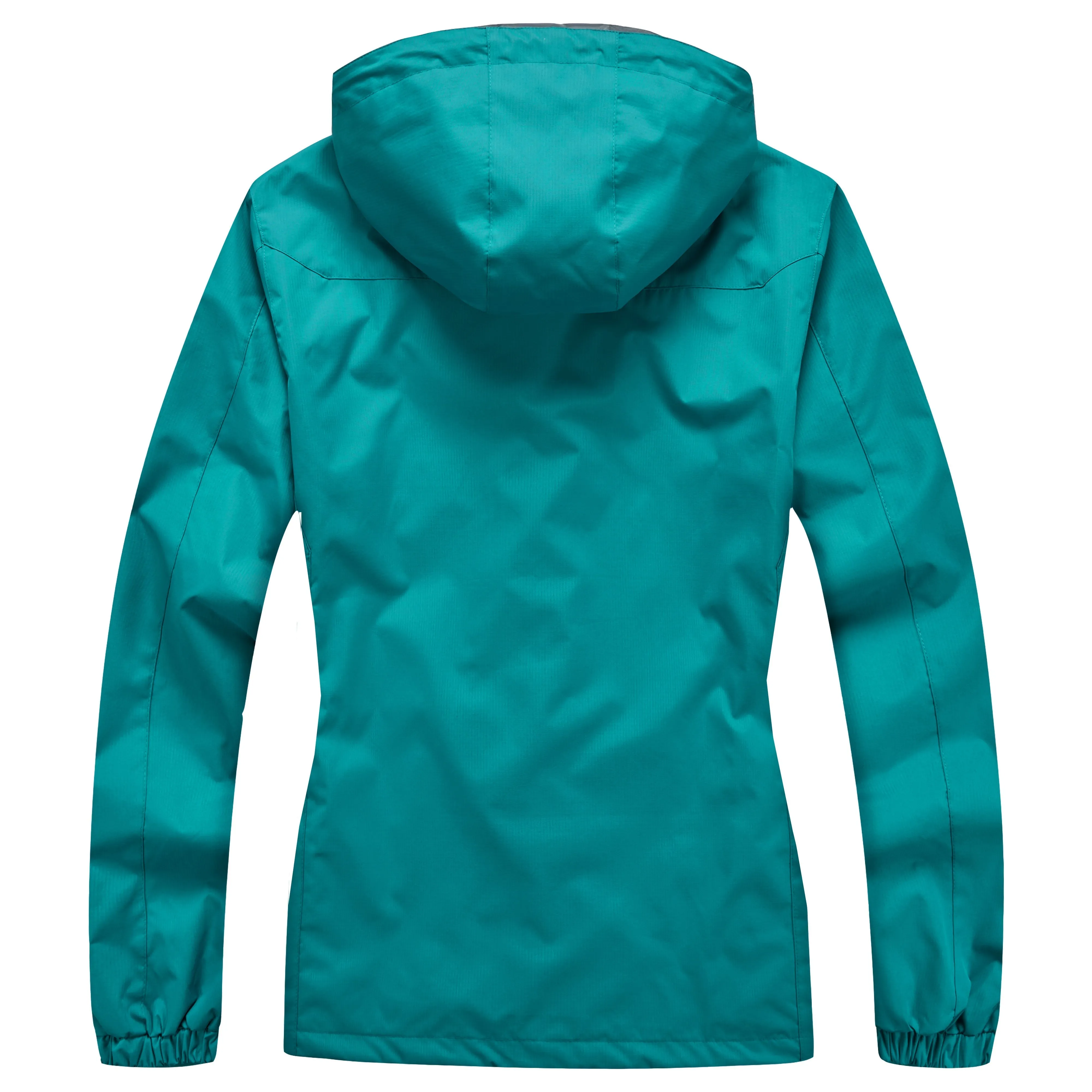 Ladies Waterproof Rain Jacket - Teal