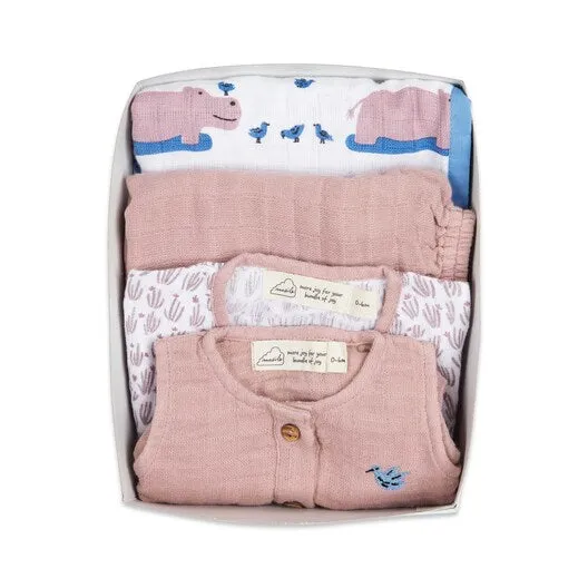 Masilo Snuggle Box - Happy As A Hippo
