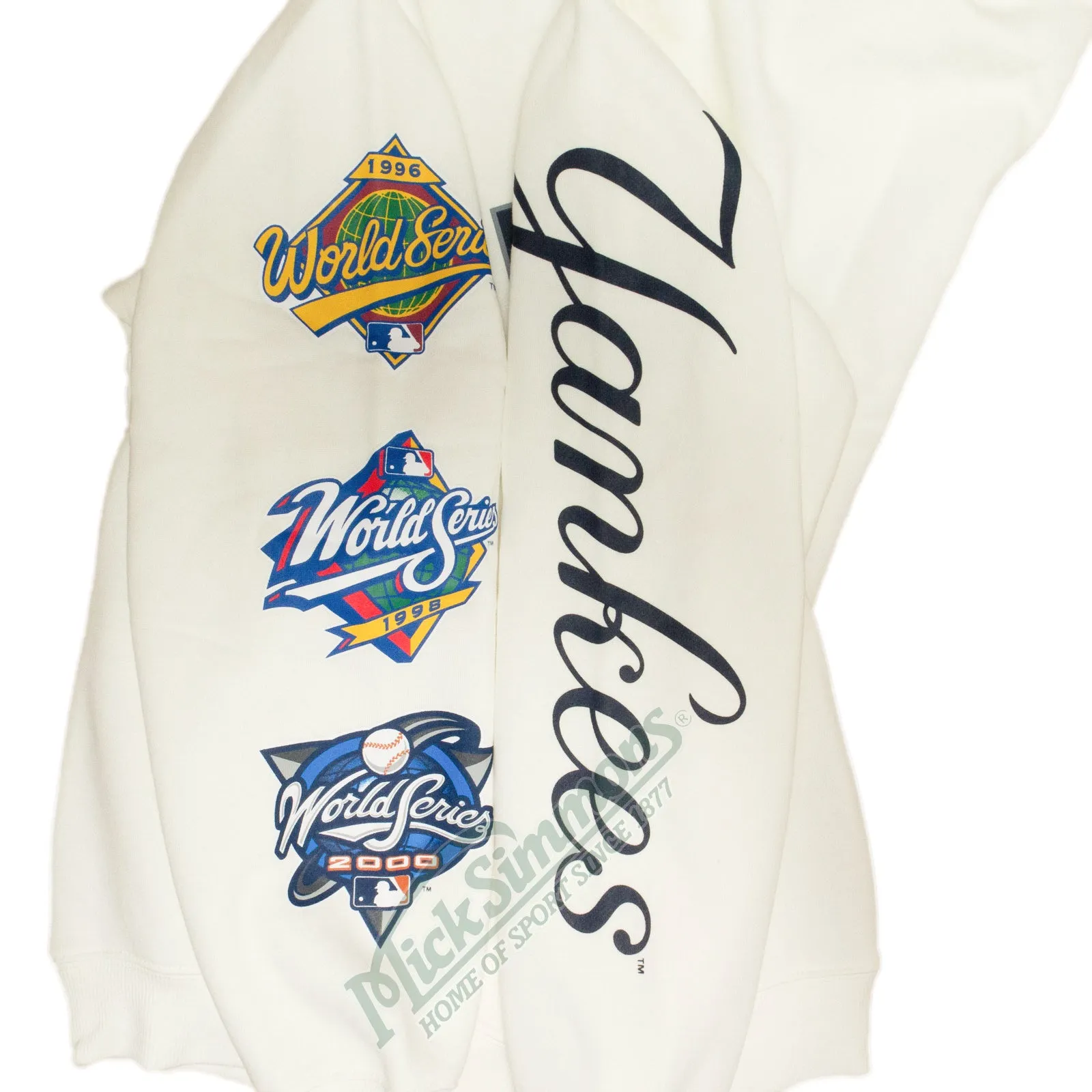 New York Yankees Vintage OTH Hoodie MLB Vintage White By Majestic