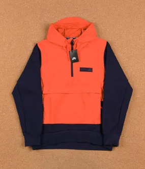 Nike SB Everett Hooded Sweatshirt - Max Orange / Obsidian / Obsidian