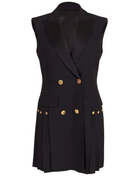 Pleated Vest Dress
