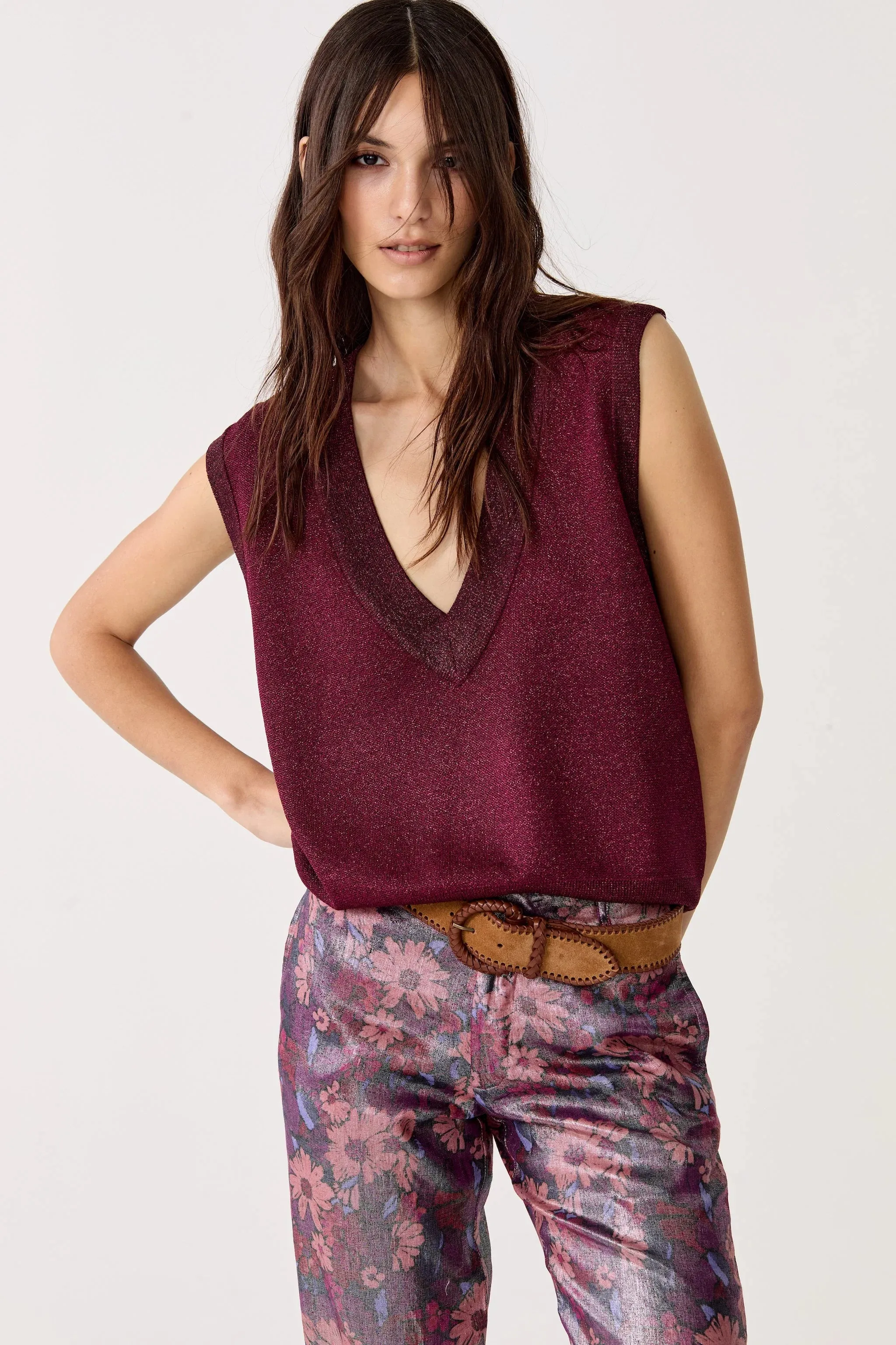 Preppy Vest | Rosso