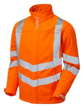 PULSAR Rail Hi Vis Orange Softshell Work Jacket 20471 Class 3-PR535