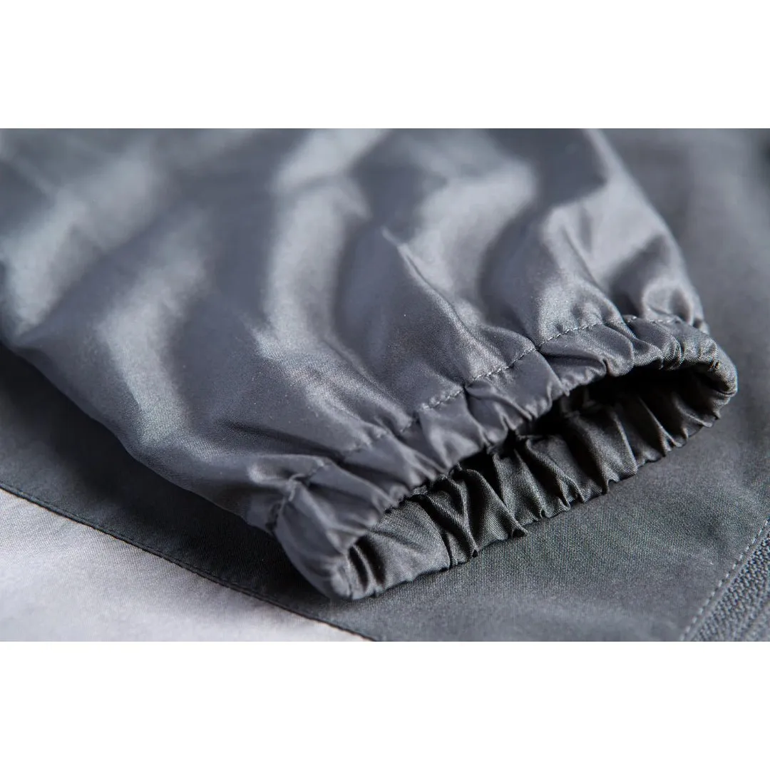 Storm Defender Black-Camo Windbreaker Rain Jacket