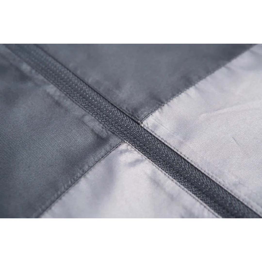 Storm Defender Black-Camo Windbreaker Rain Jacket