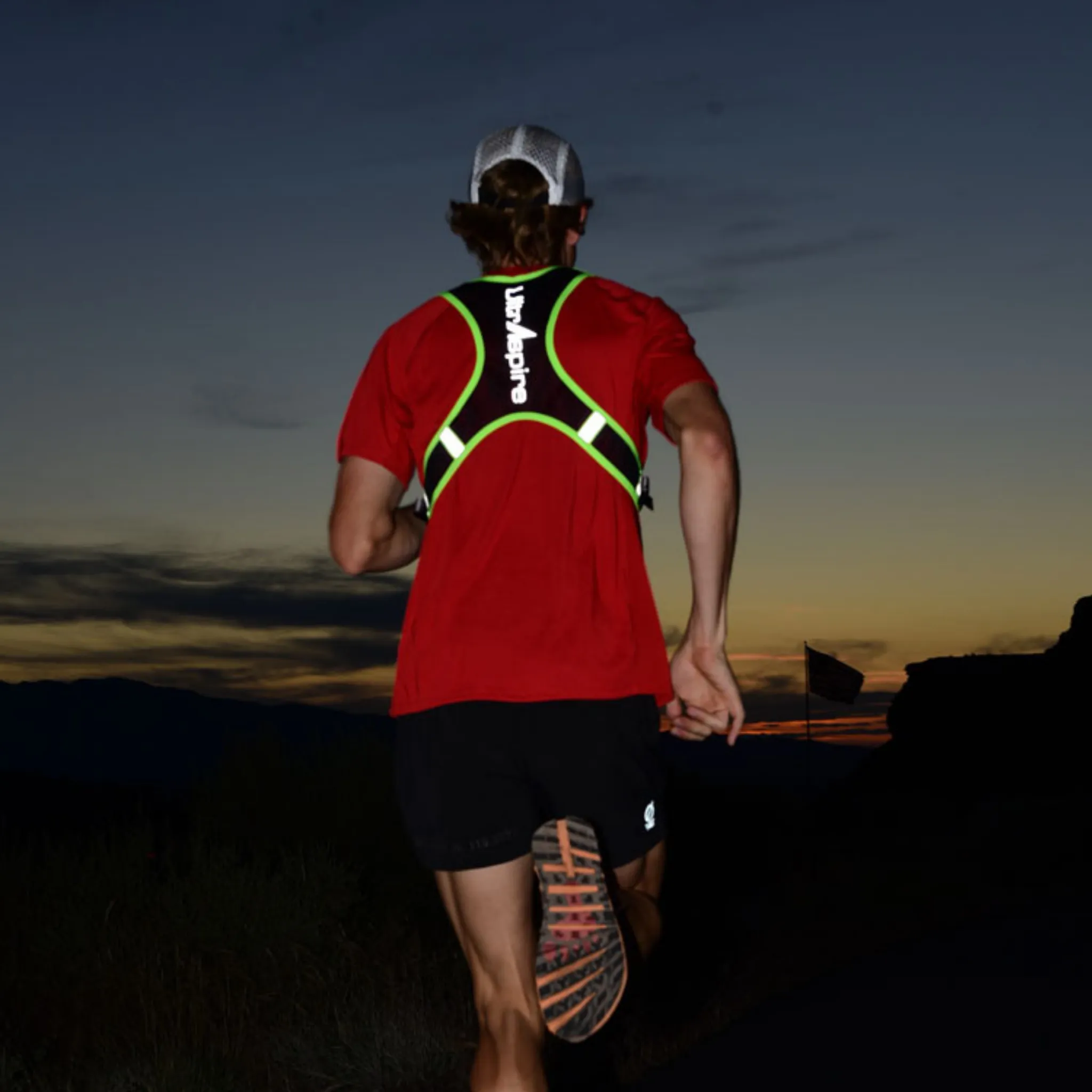 Ultraspire Neon Vest Black/Lime