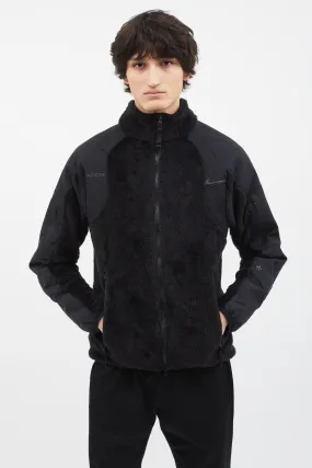 X NOCTA Black Zip Fleece Jacket