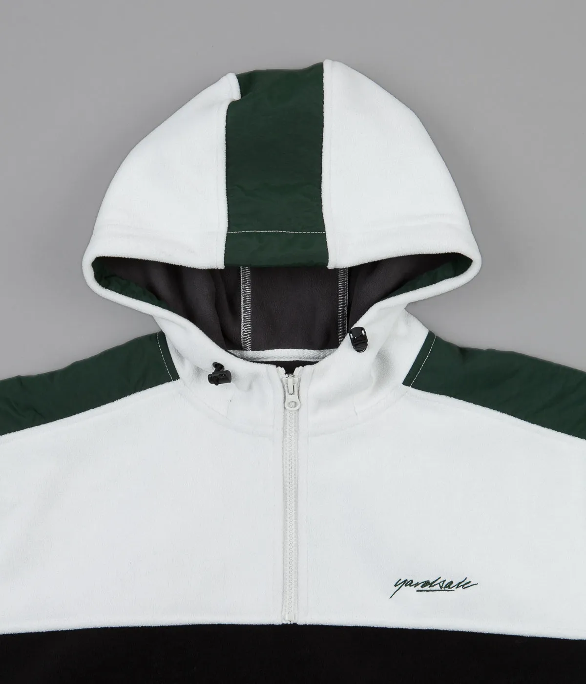 Yardsale Fleece 1/2 Zip Sweatshirt - Cream